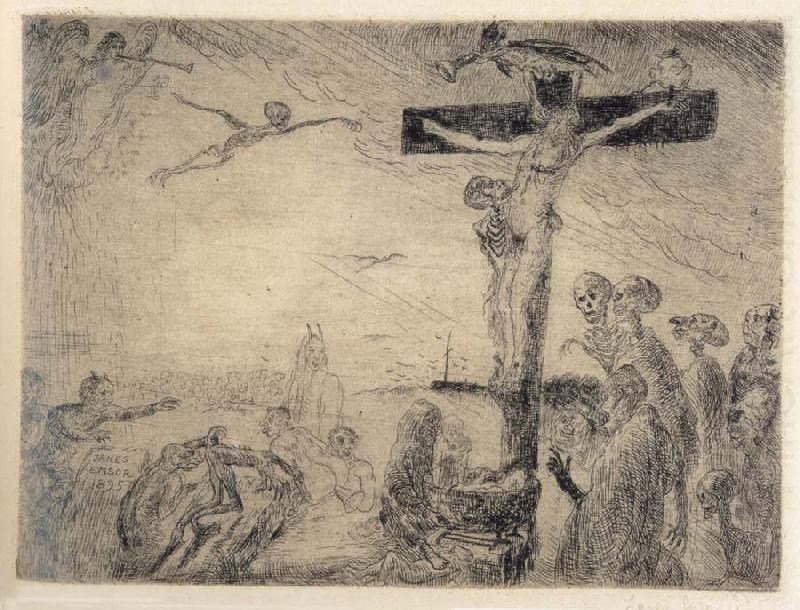 James Ensor Christ Tormented by Demons china oil painting image
